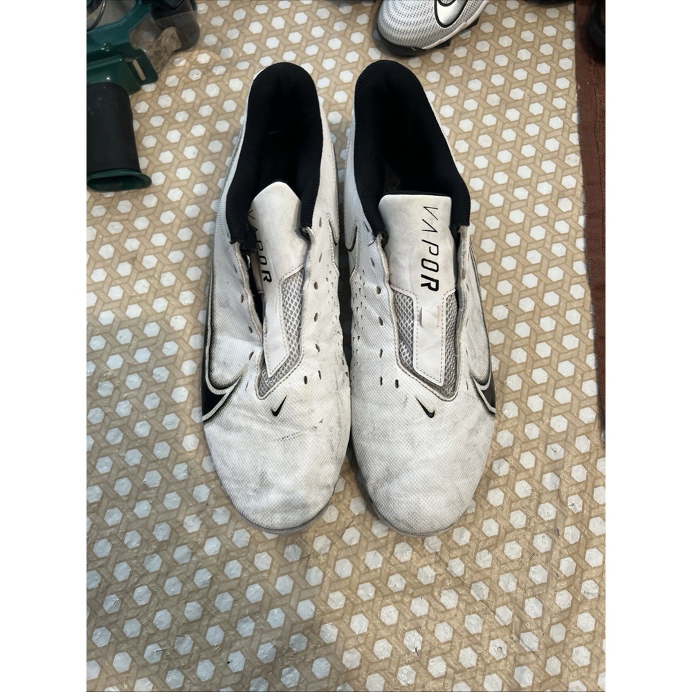 Nike Shoes Mens White Size 14 Vapor Edge Speed Football Cleats CD0074 -100